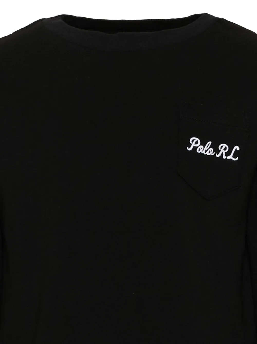 POLO RALPH LAUREN KIDS Polo Bear long-sleeve T-shirt Zwart