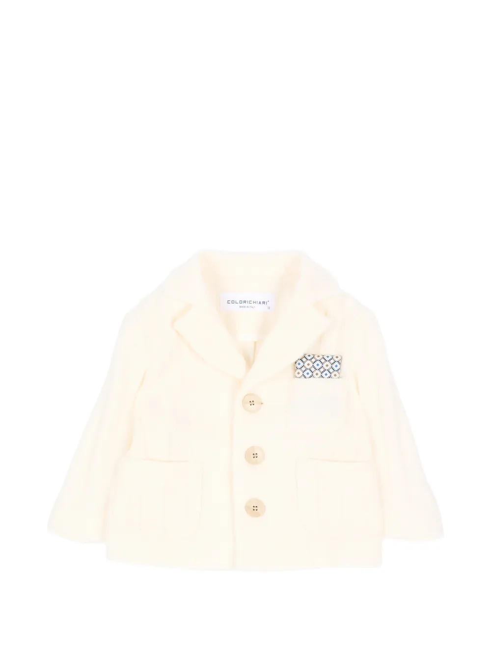 Colorichiari Driedelig ribfluwelen pak Beige
