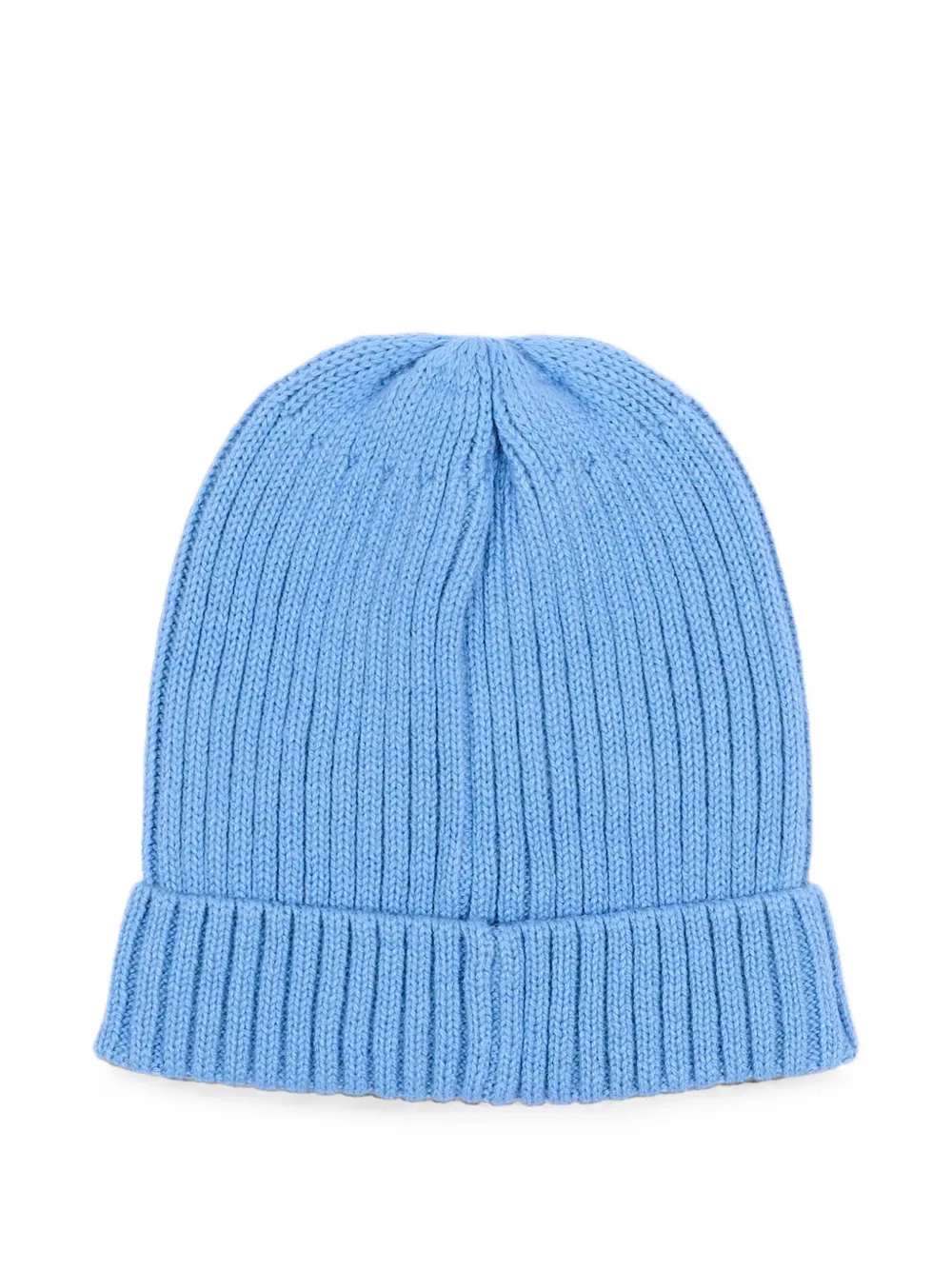 Roy Rogers Kids Geribbelde muts met logopatch Blauw