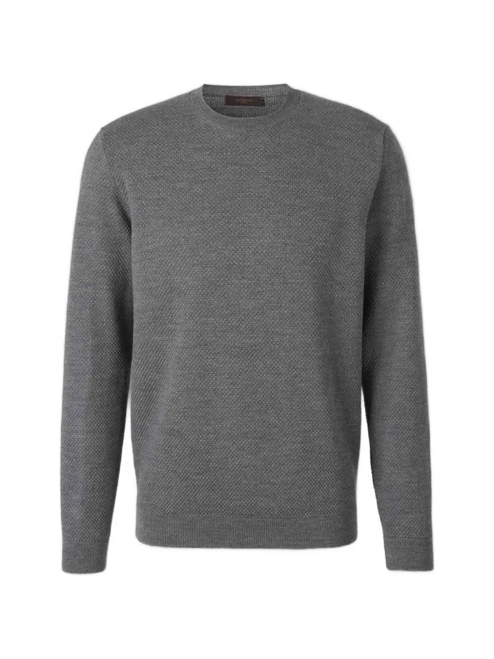 Zanone waffle-knit crew-neck sweater