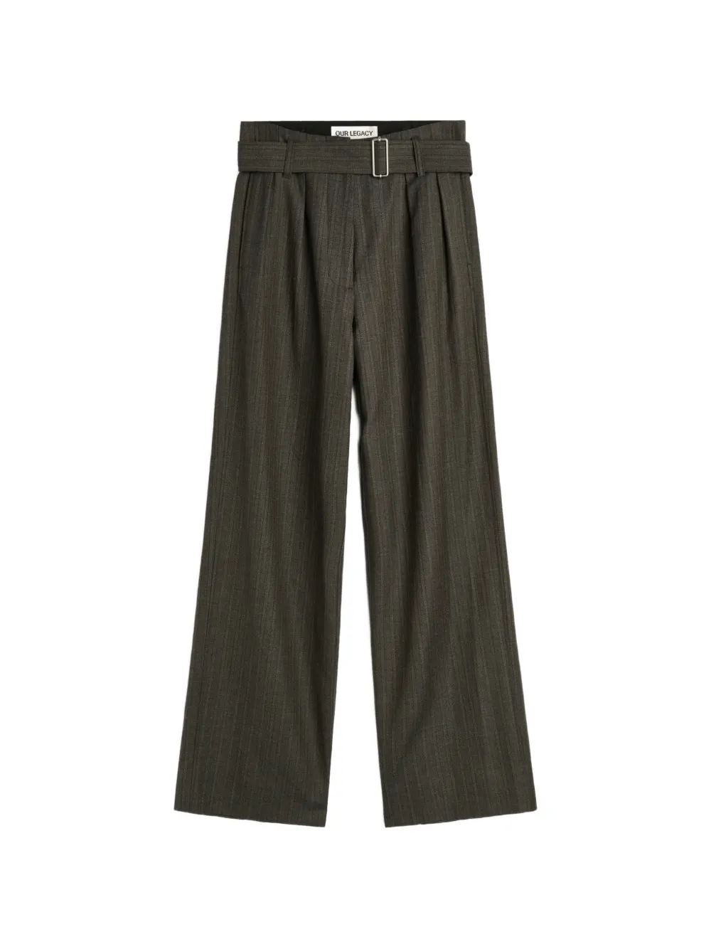 OUR LEGACY Soar pinstriped-wool trousers