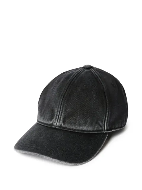 OUR LEGACY enzyme-washed cotton-sateen baseball cap