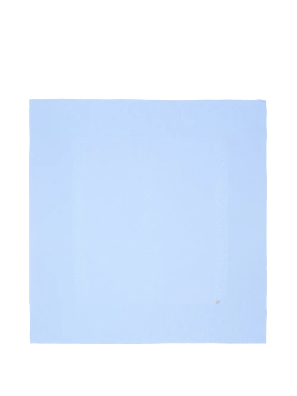 Martin Aranda pointelle-knit blanket - Blu
