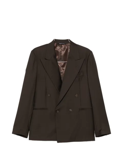 Epoca peak-lapel double-breasted suit