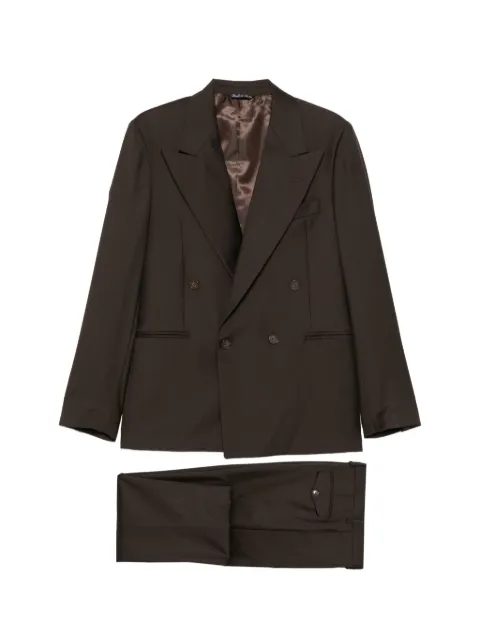 Epoca peak-lapel double-breasted suit