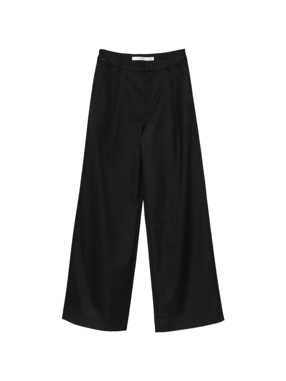 Gestuz pleated wide-leg trousers