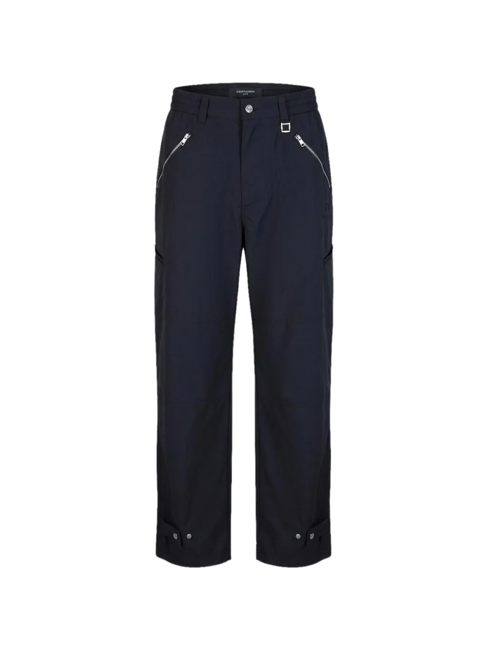 Wooyoungmi adjustable-silhouette black pants