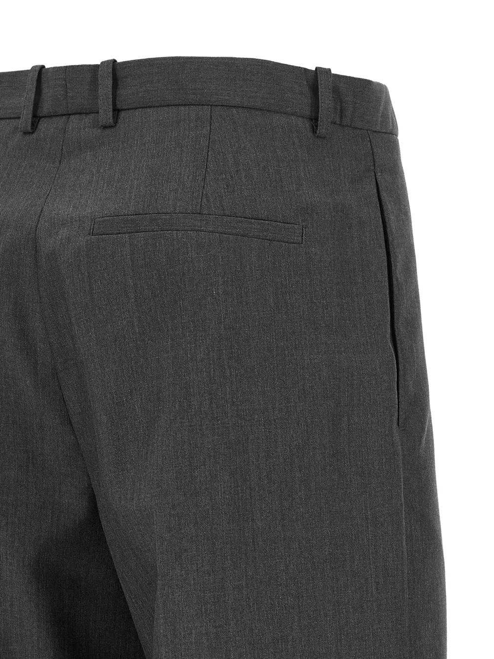 Jil Sander Straight plooibroek Grijs