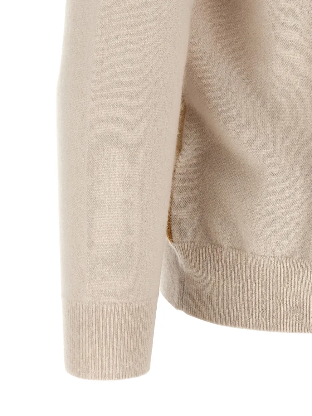 Ballantyne Trui met V-hals Beige