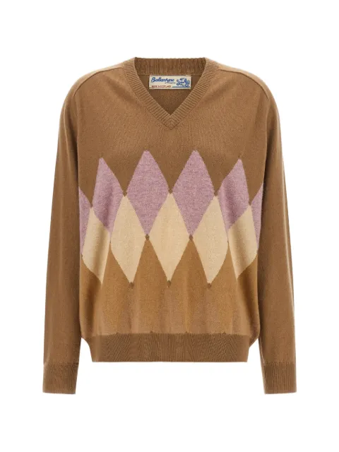 Ballantyne intarsia-knit sweater