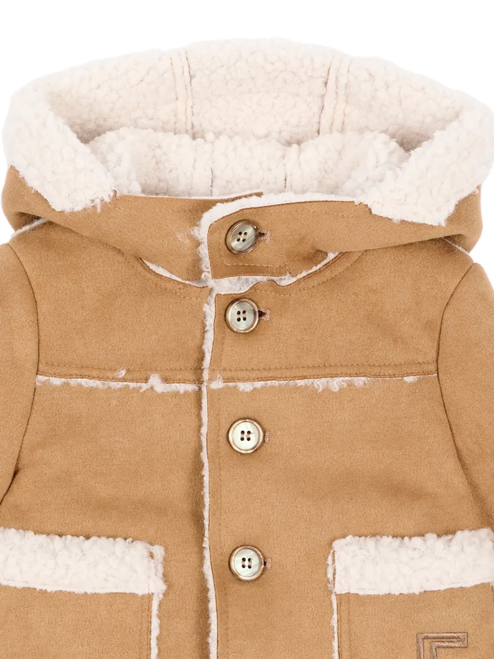 Colorichiari Jack van imitatie lamswol Beige