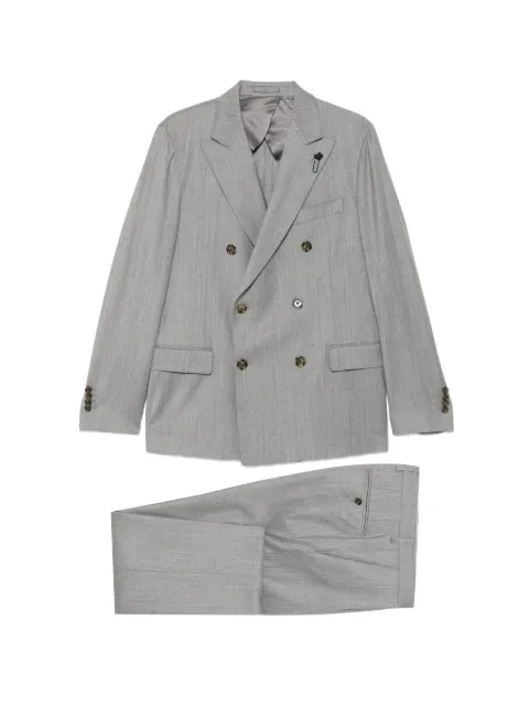 Lardini double-breasted suit