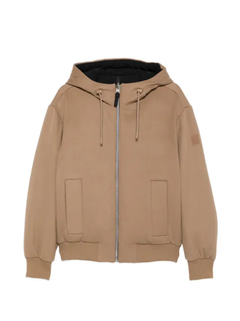 Mackage Niko logo-patch hooded jacket