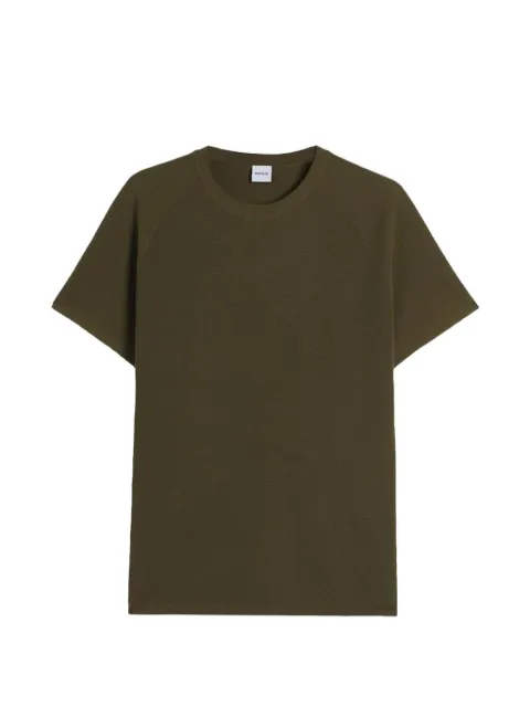 ASPESI waffle-knit raglan-sleeve T-shirt