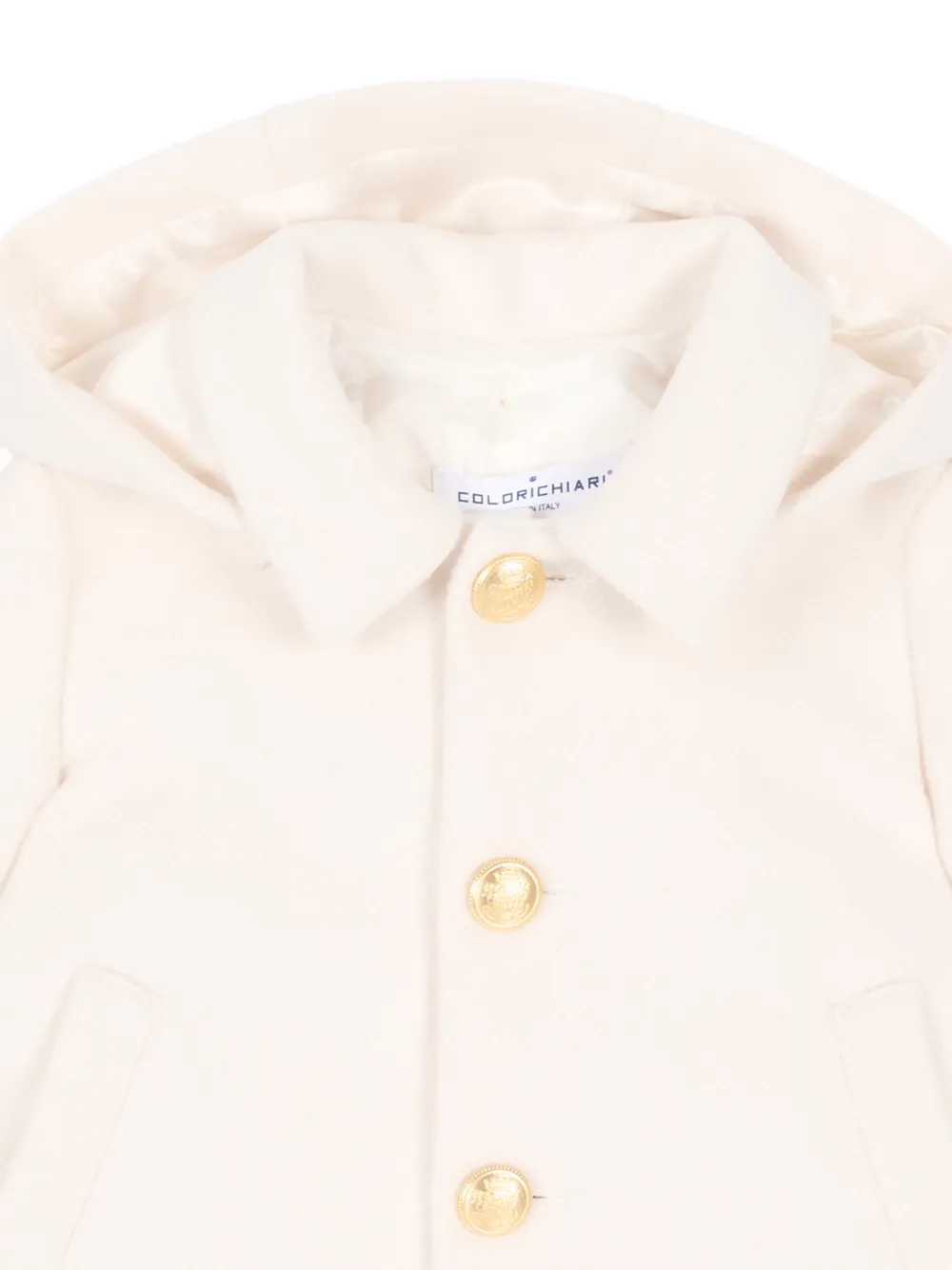 Colorichiari Button-up jas Wit