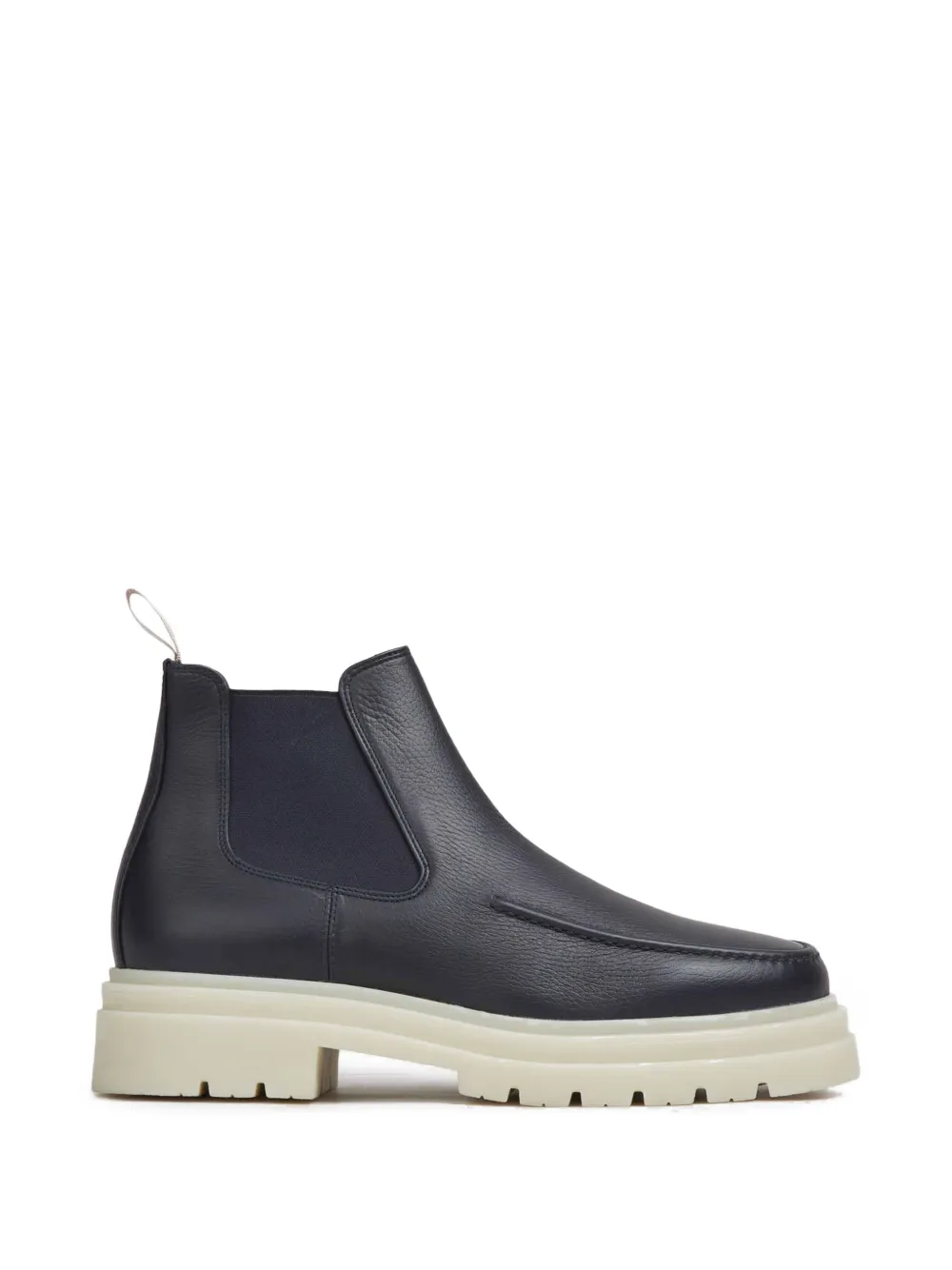 Aurélien grained leather chelsea boots