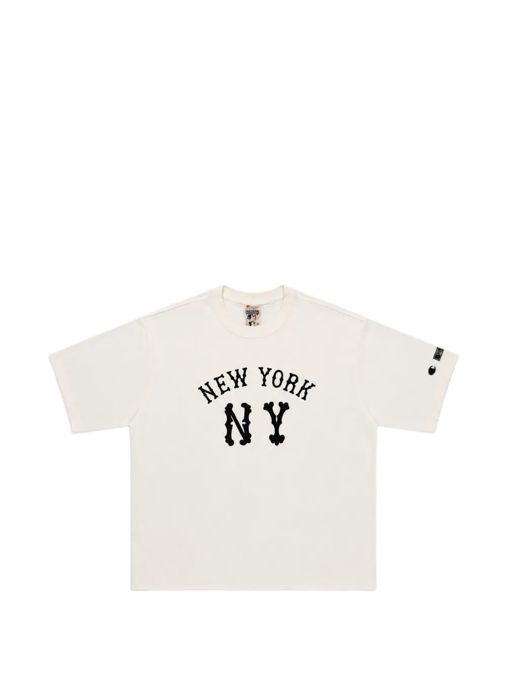 Champion embroidered T-shirt - Toni neutri