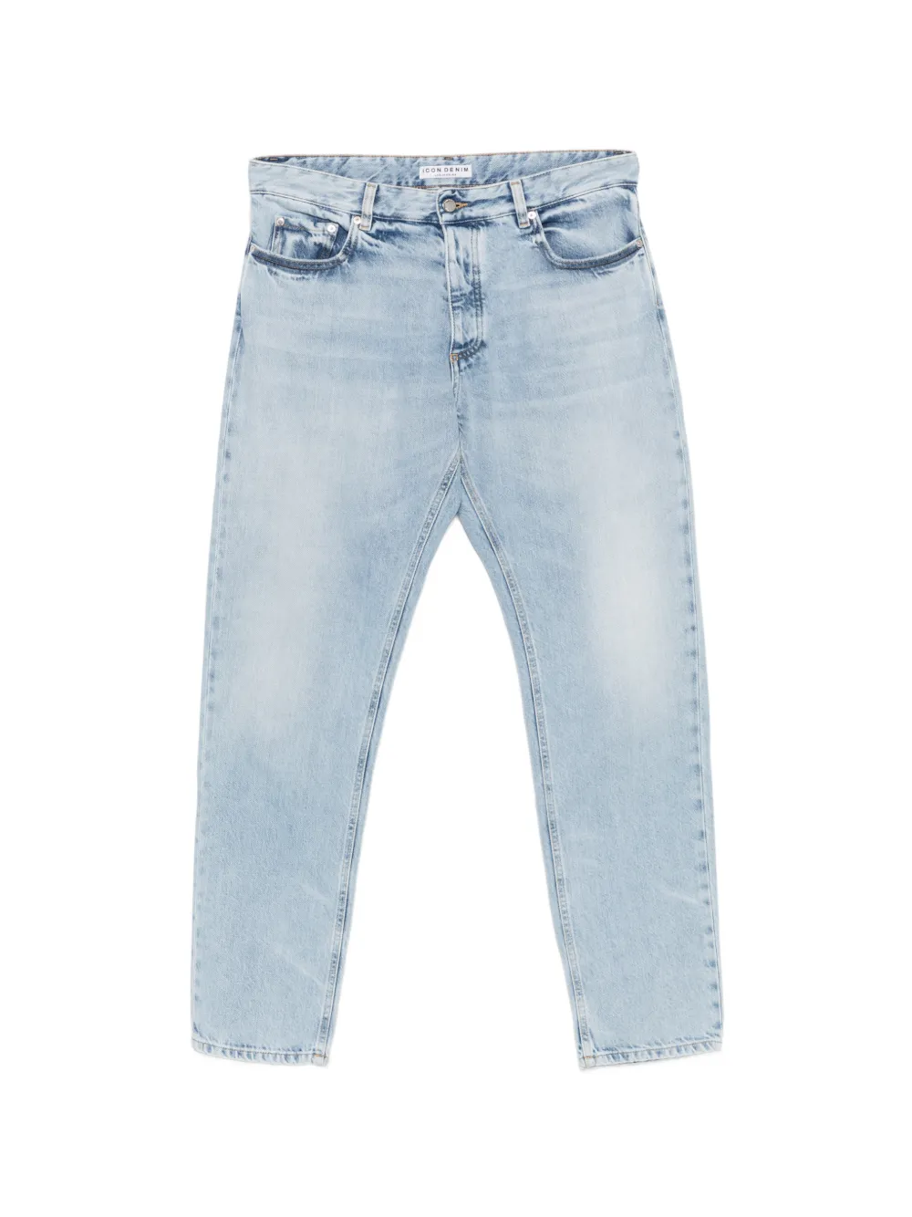 Icon Denim Kanye Faded Jeans In Animal Print