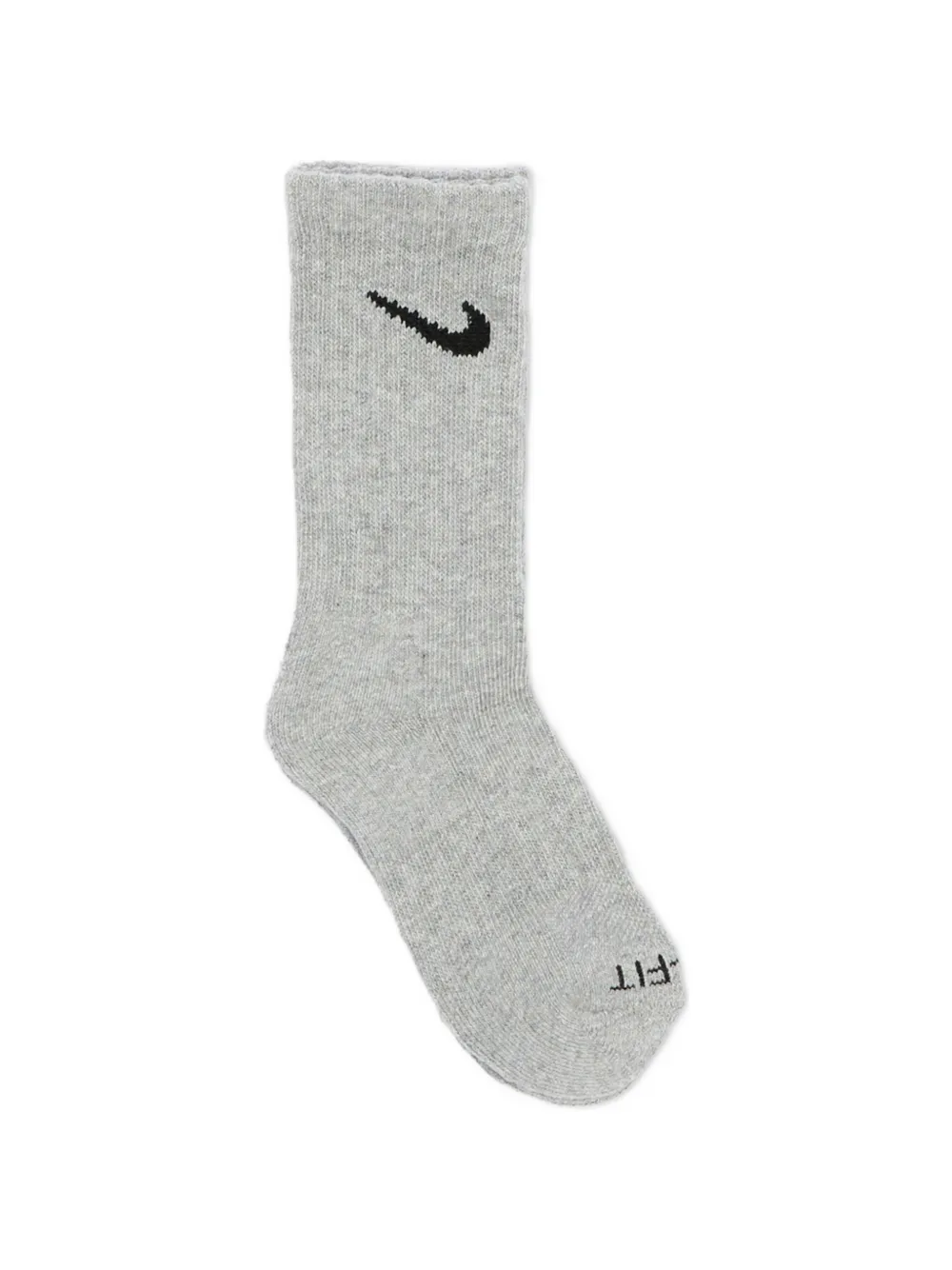 Nike Kids Zes paar sokken met geborduurd Swoosh-logo Wit