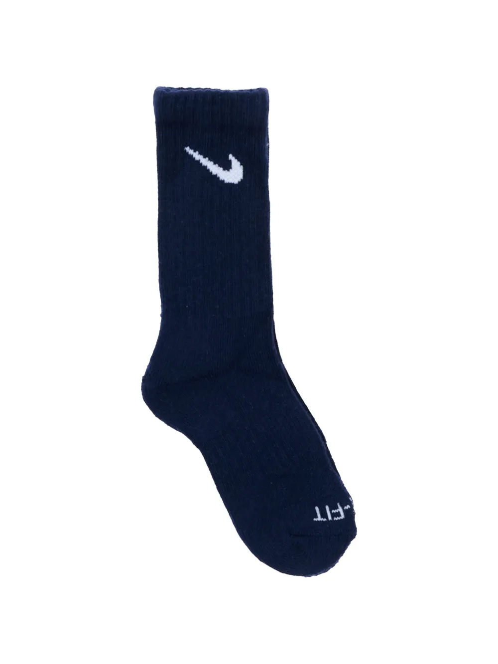 Nike Kids Zes paar sokken met geborduurd Swoosh-logo Wit