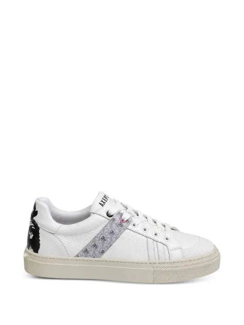 AXEPT One Love Black graphic-print panelled sneakers