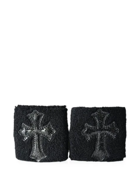 Chrome Hearts cross-patch sweatbands
