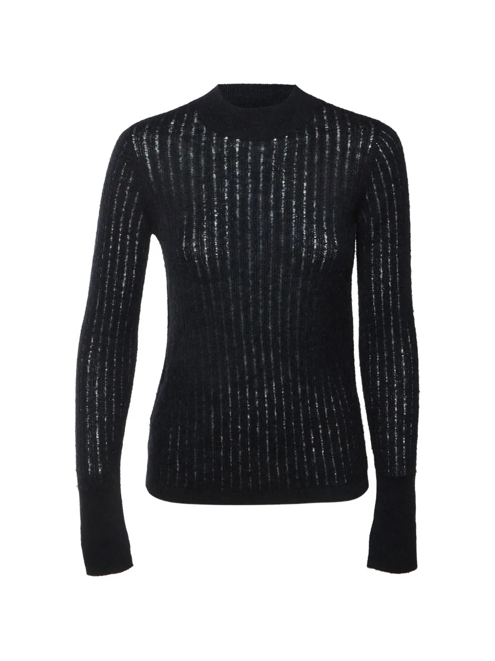 AllSaints Abi funnel neck sweater - Nero