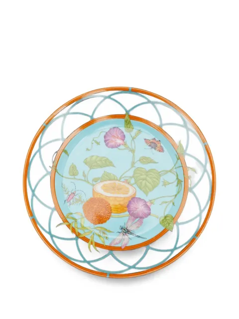 Hermès Pre-Owned plato de postre La Siesta Island