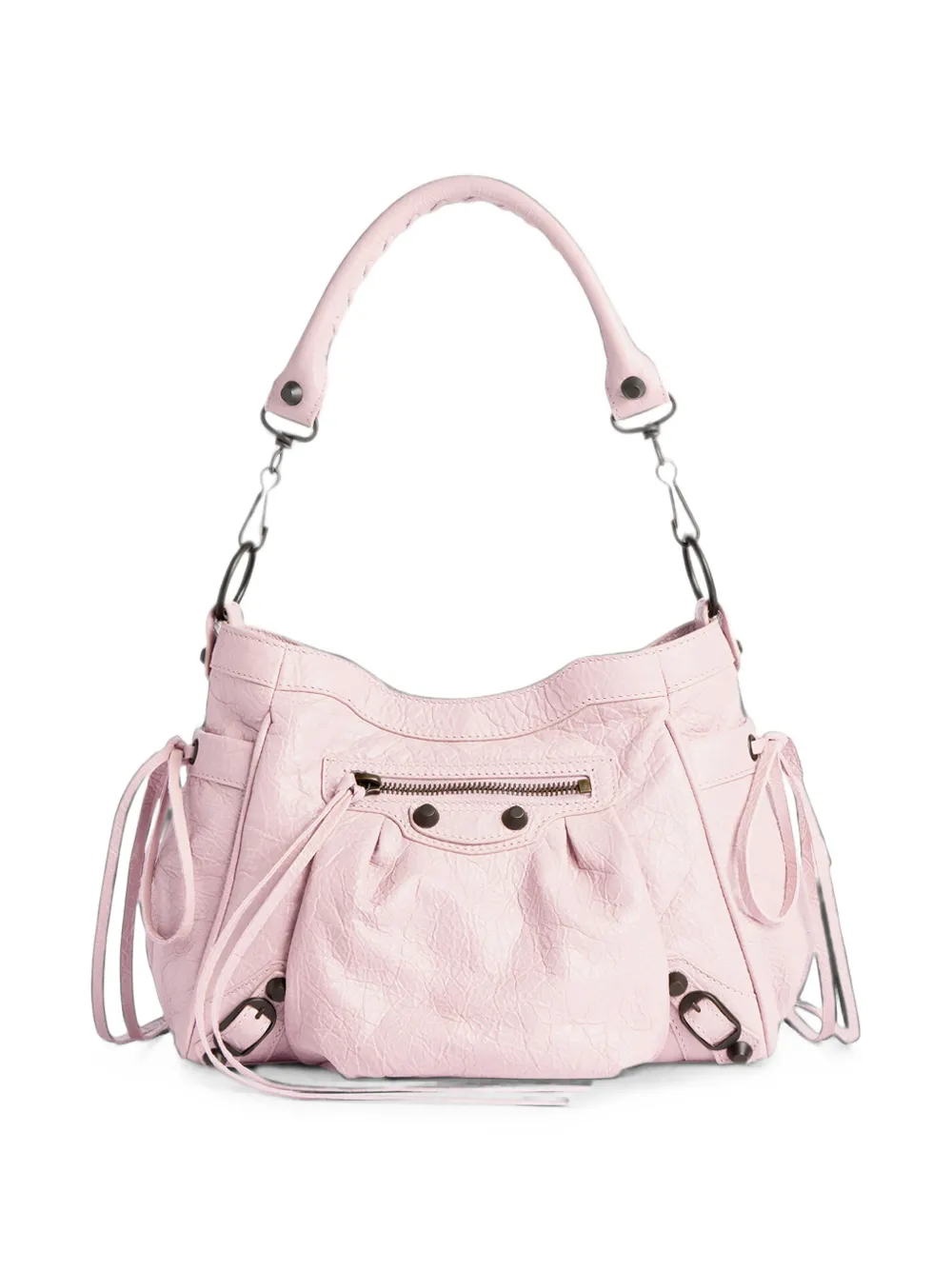 Balenciaga Le City kleine schoudertas met rits Roze