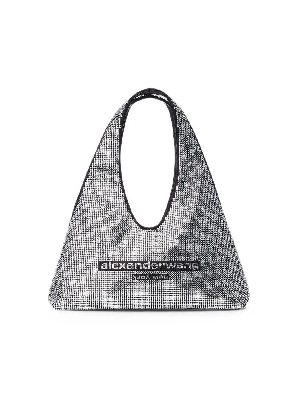 Alexander Wang Pike mini-tas met kristallen Zwart