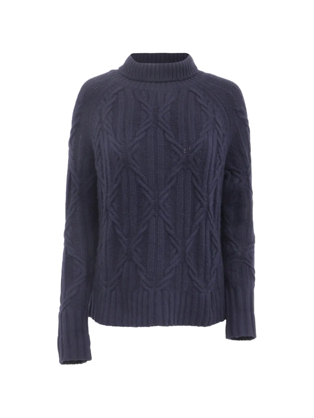 Nili Lotan cable-knit roll-neck sweater - Blu