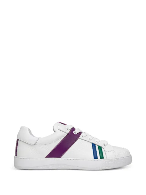 AXEPT stripe-detail leather low-top sneakers