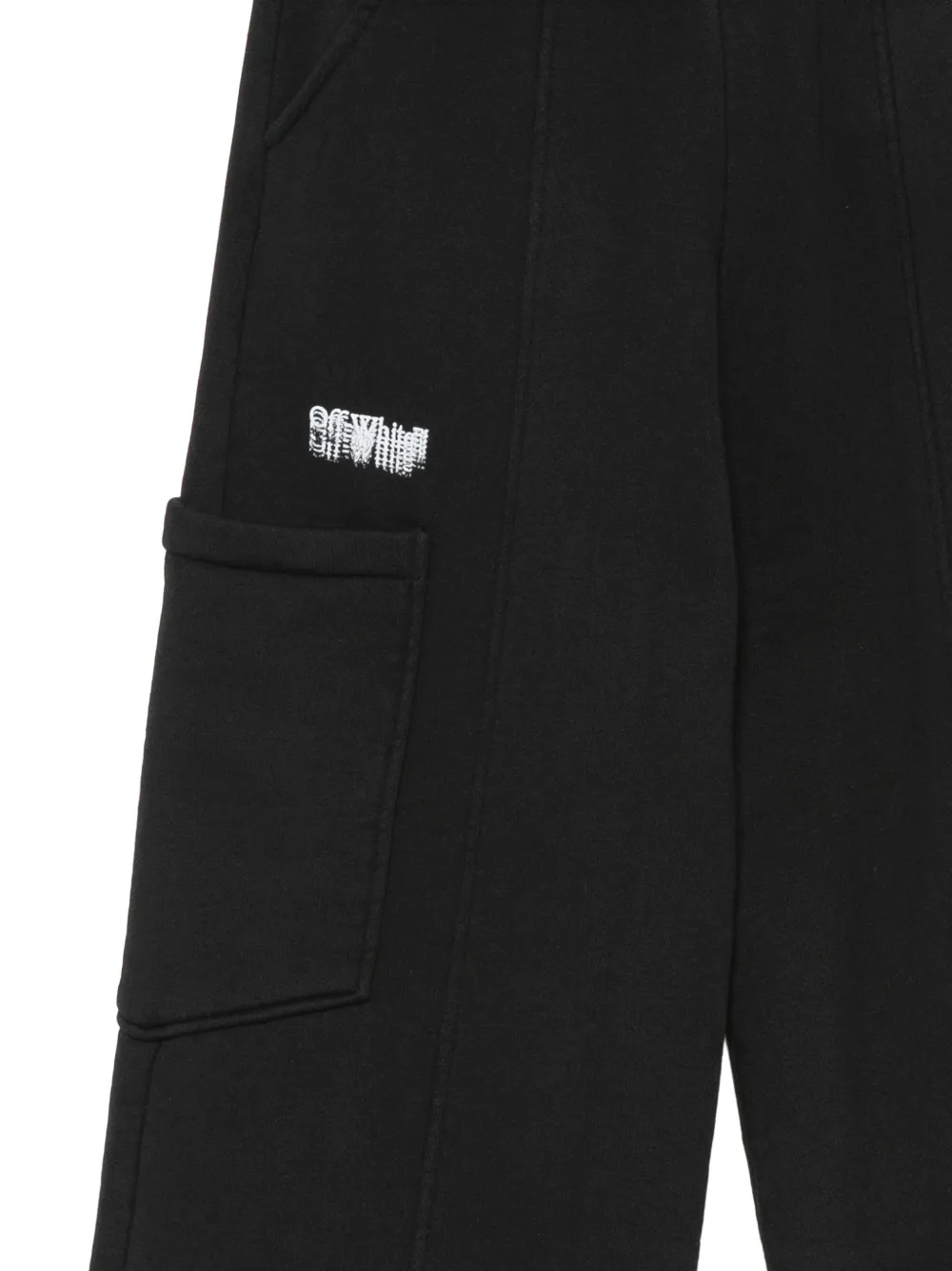 Off-White Kids Cargo broek met logoprint Zwart