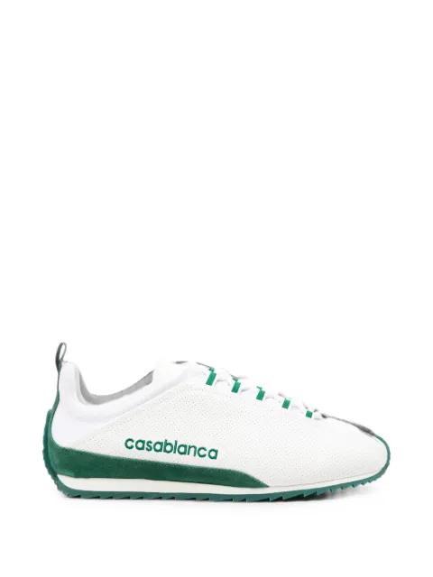 Casablanca Khopesh logo-print perforated sneakers