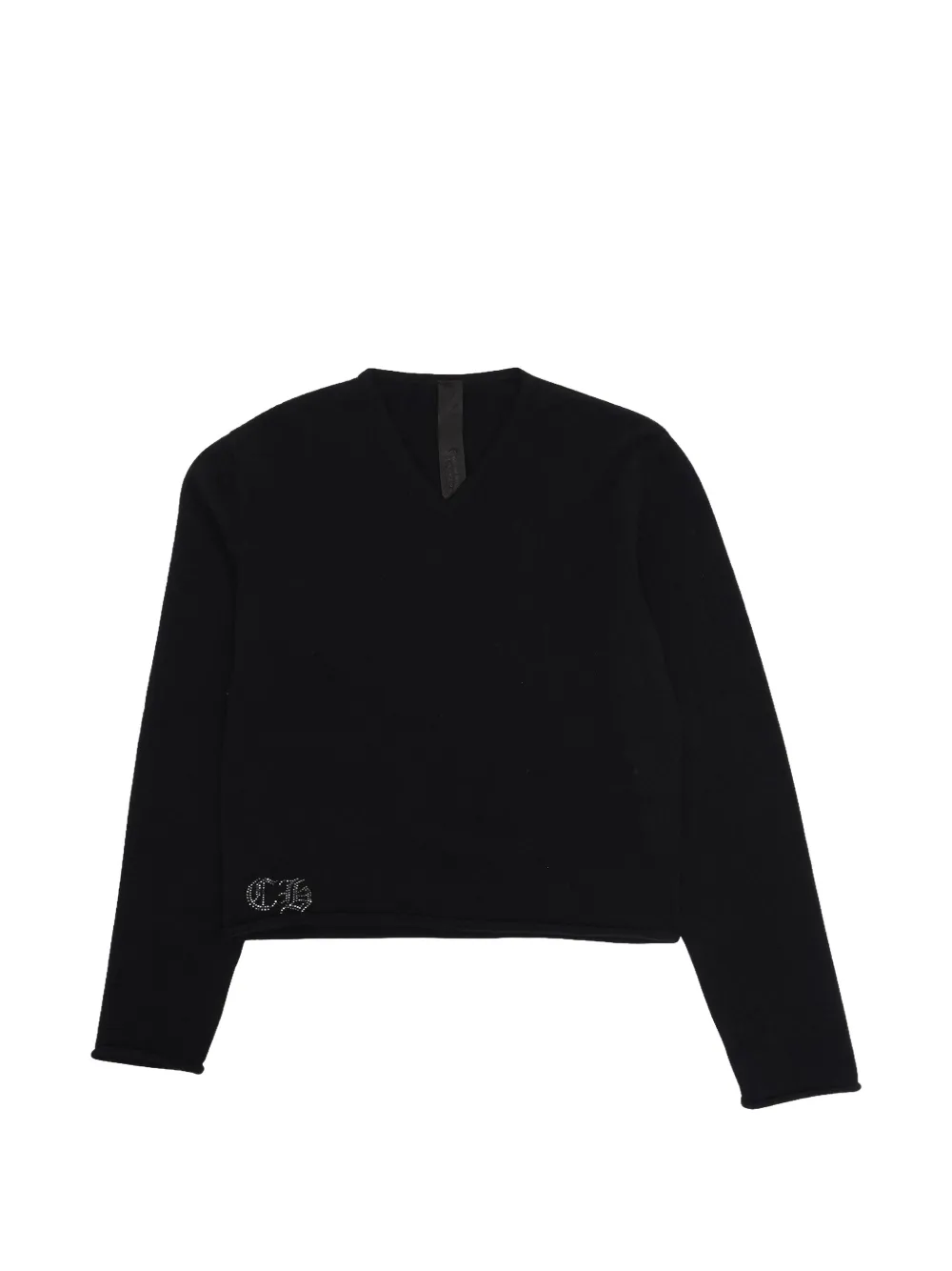 Chrome Hearts V-neck sweater - Nero