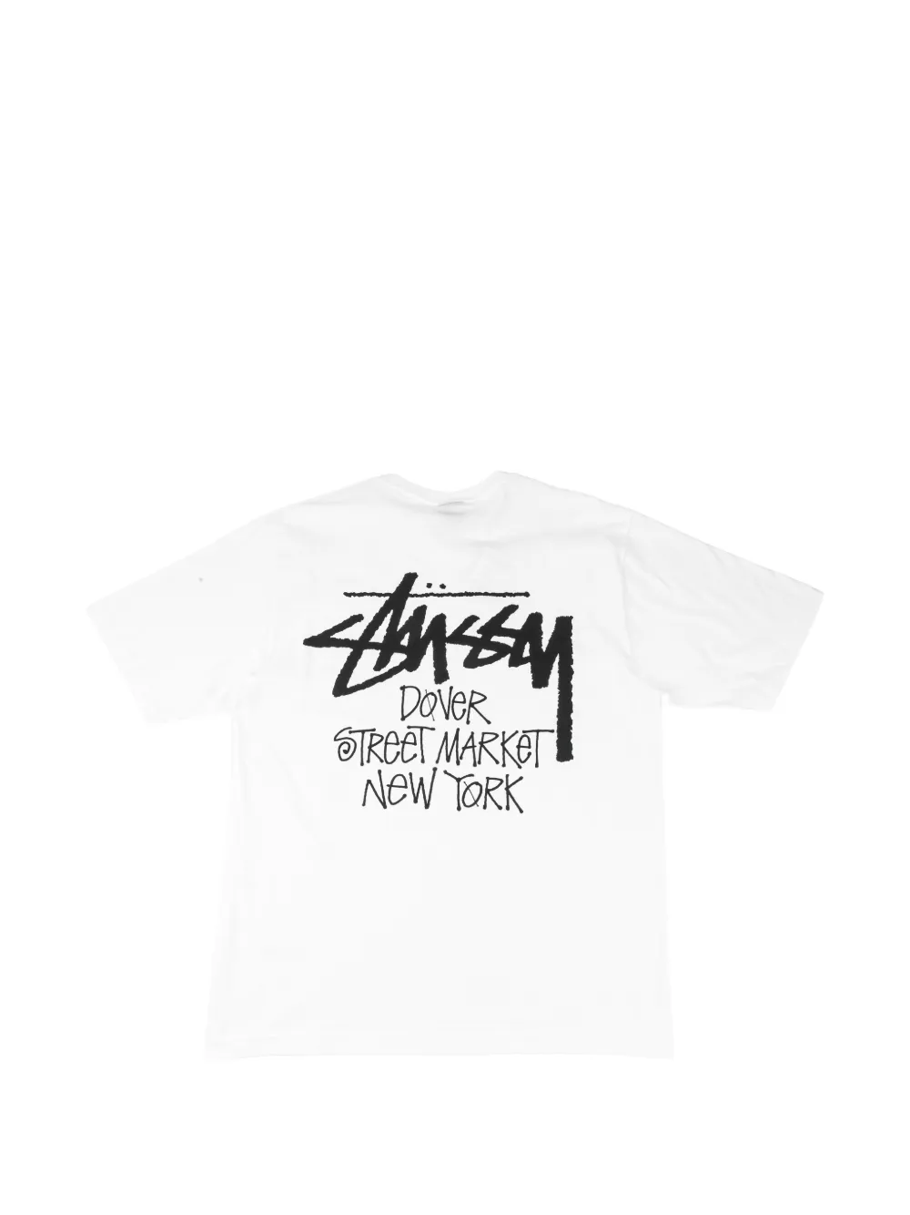 Stüssy x Dover Street Market New York T-shirt Wit