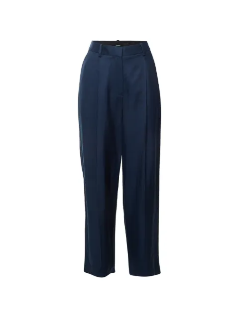 Theory pleated tailored trousers