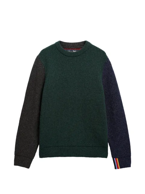 Barbour x Paul Smith cable-knit sweater