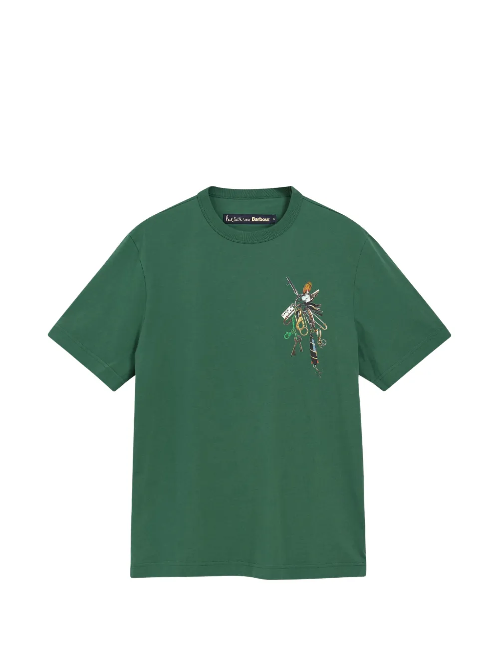 Barbour x Paul Smith graphic-print T-shirt