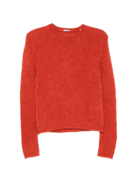 ASPESI suéter de mezcla de mohair en tejido de canalé