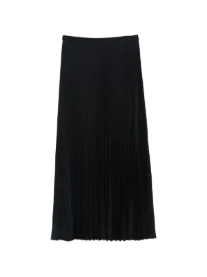 Balenciaga Wool Maxi Skirt | Black | FARFETCH