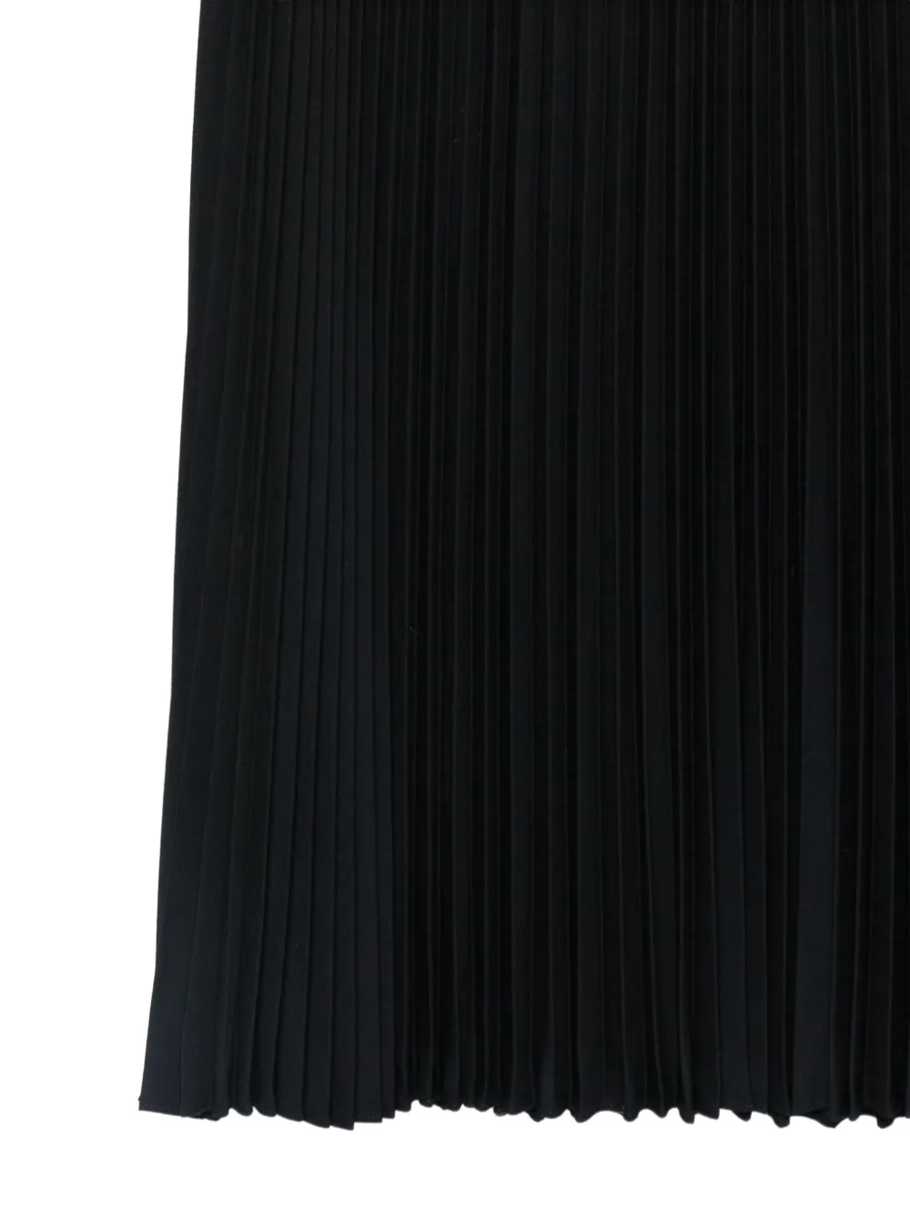 ASPESI pleated midi skirt Blauw