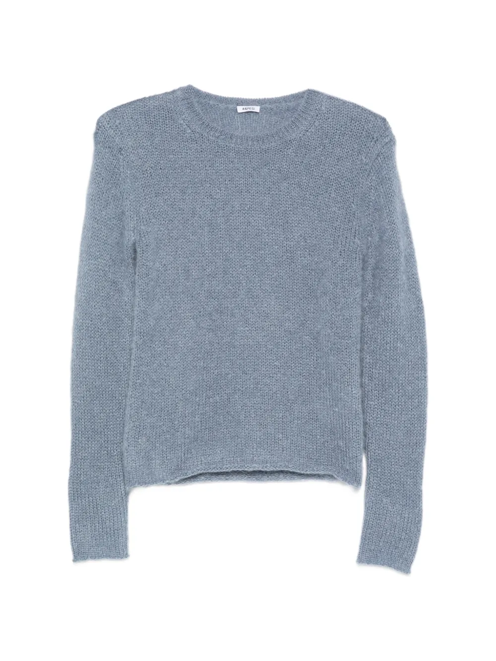 ASPESI ribbed mohair-wool sweater - Blue