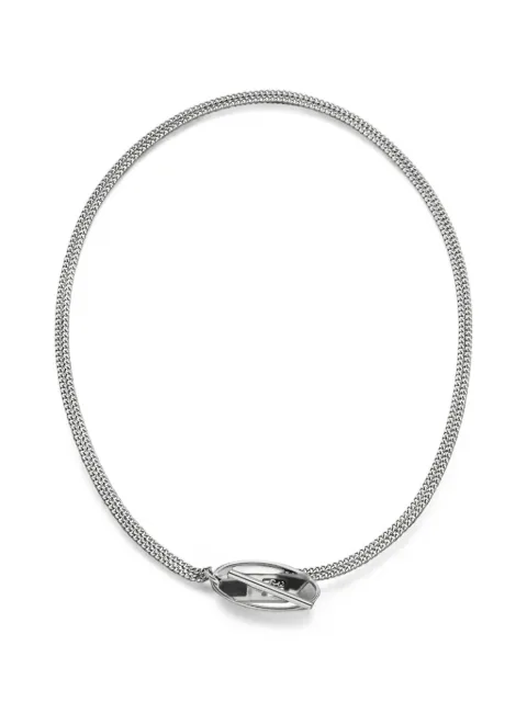 Diesel stainless steel chain necklace