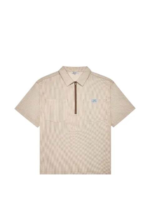 Malbon Golf tHE Hickory stripe-print shirt