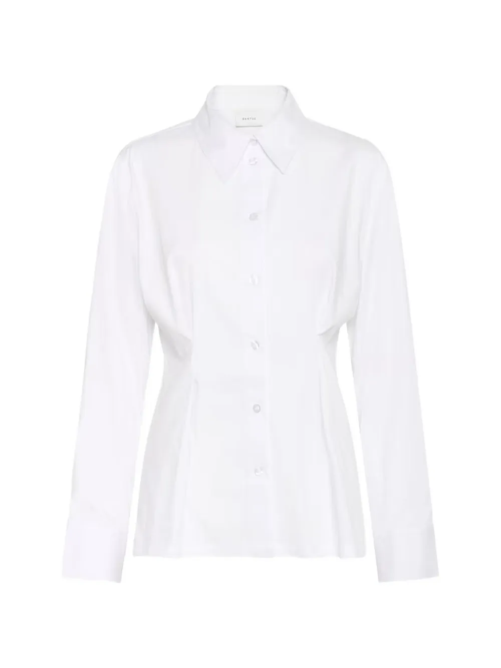 Gestuz Gzopy pleated-waist shirt