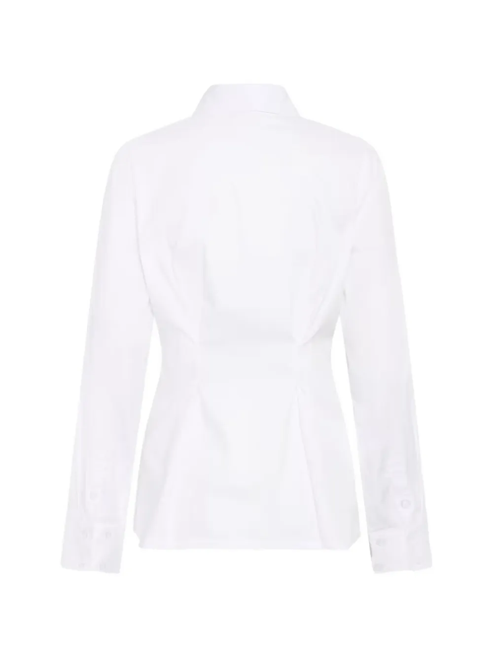 Gestuz Gzopy blouse met geplooide taille Wit
