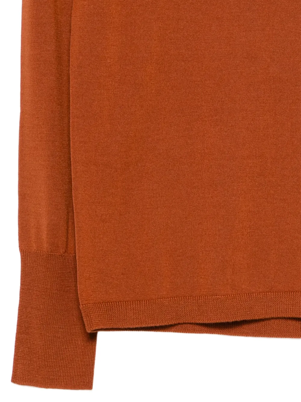 ASPESI Trui met ronde hals Oranje