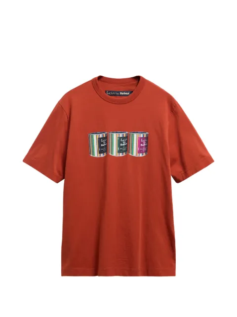 Barbour x Paul Smith T-shirt con stampa grafica
