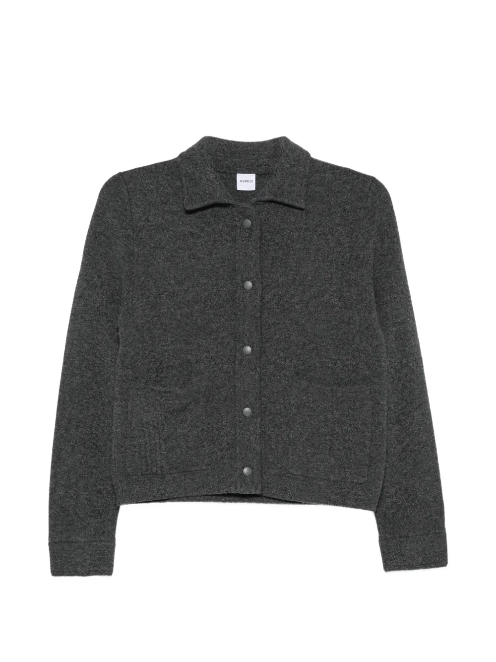 ASPESI button-up collared cardigan